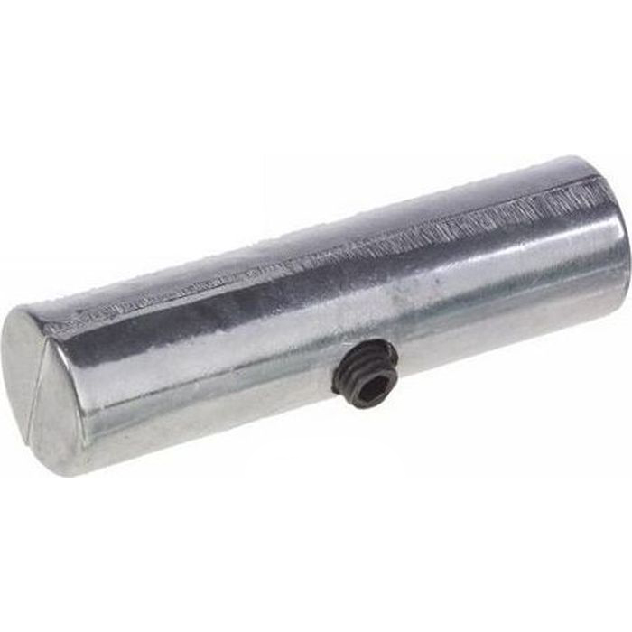 Соединитель труб 25мм скрытый хром (1 шт) - пакет Tech-Krep