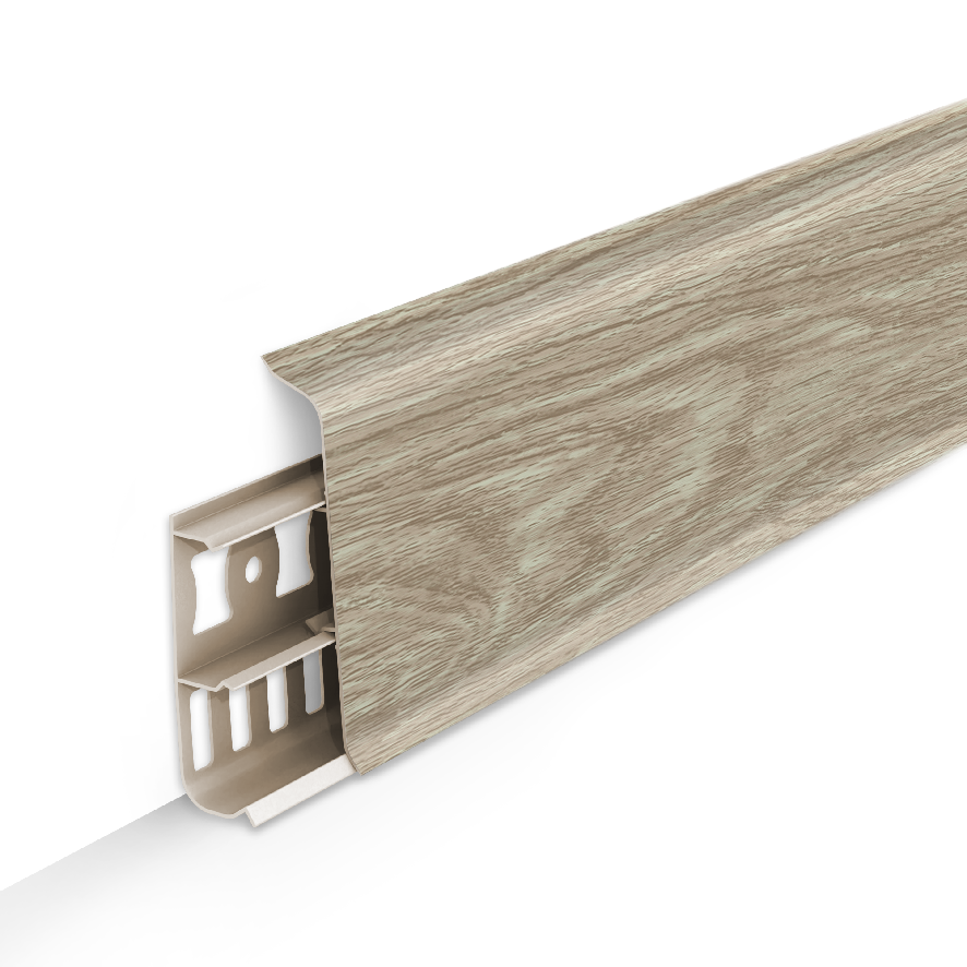 Плинтус Лексида 80мм - 229 Дуб латте