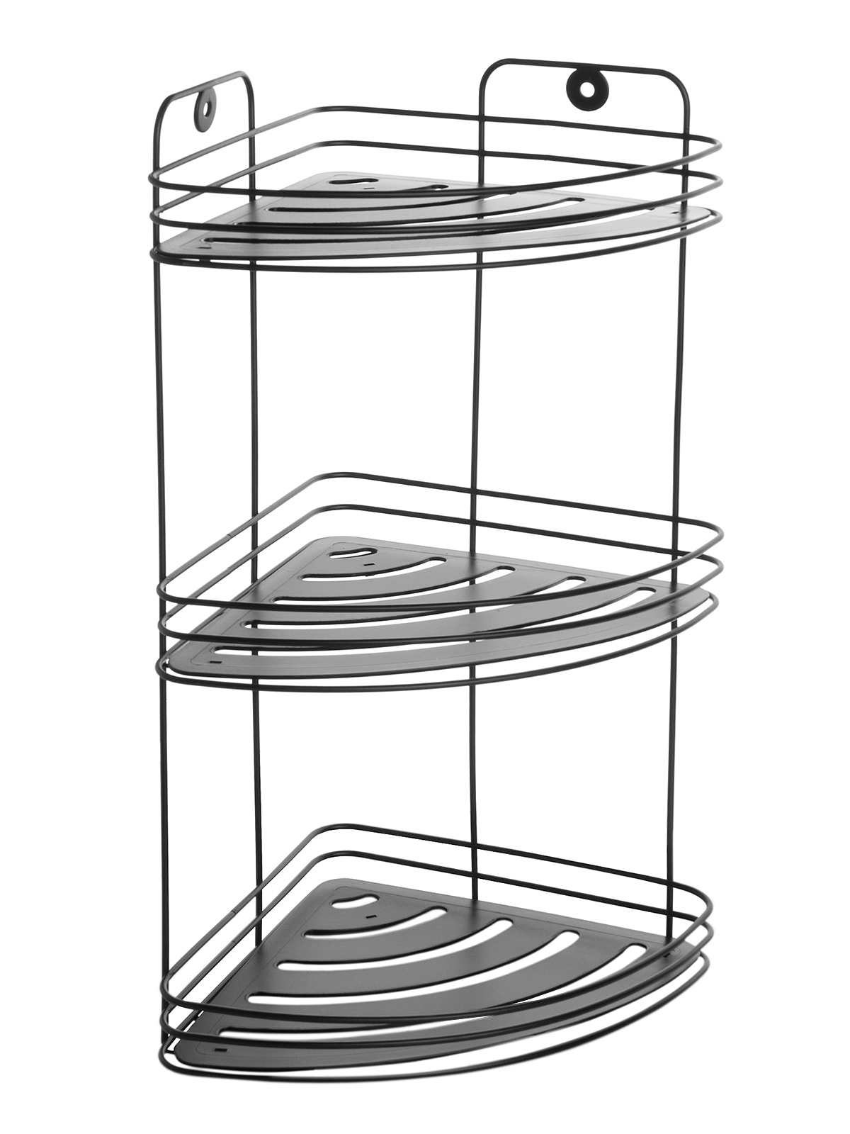 Полка угловая 3 яруса Аквалиния W7256-3, Black