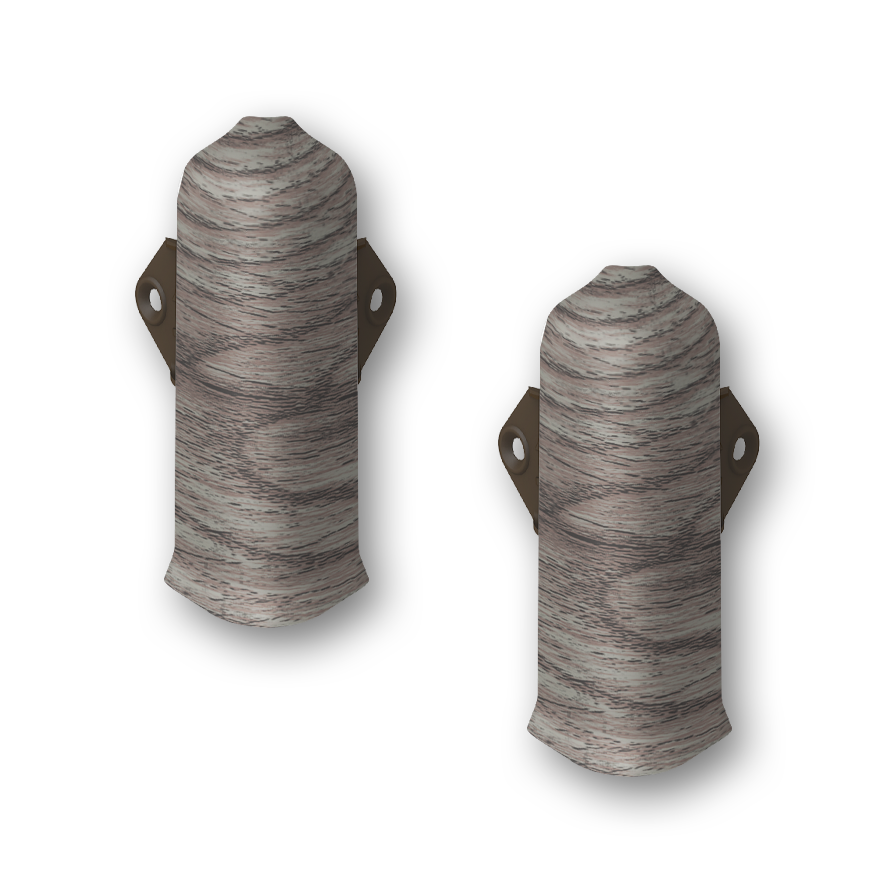 Наружный угол Лексида 80мм - 210 Дуб пепельный