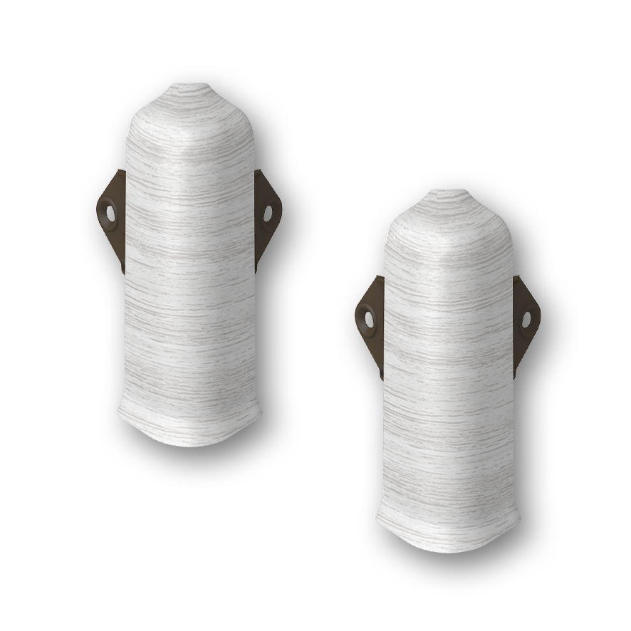 Наружный угол Лексида 80мм - 362 Акация белая