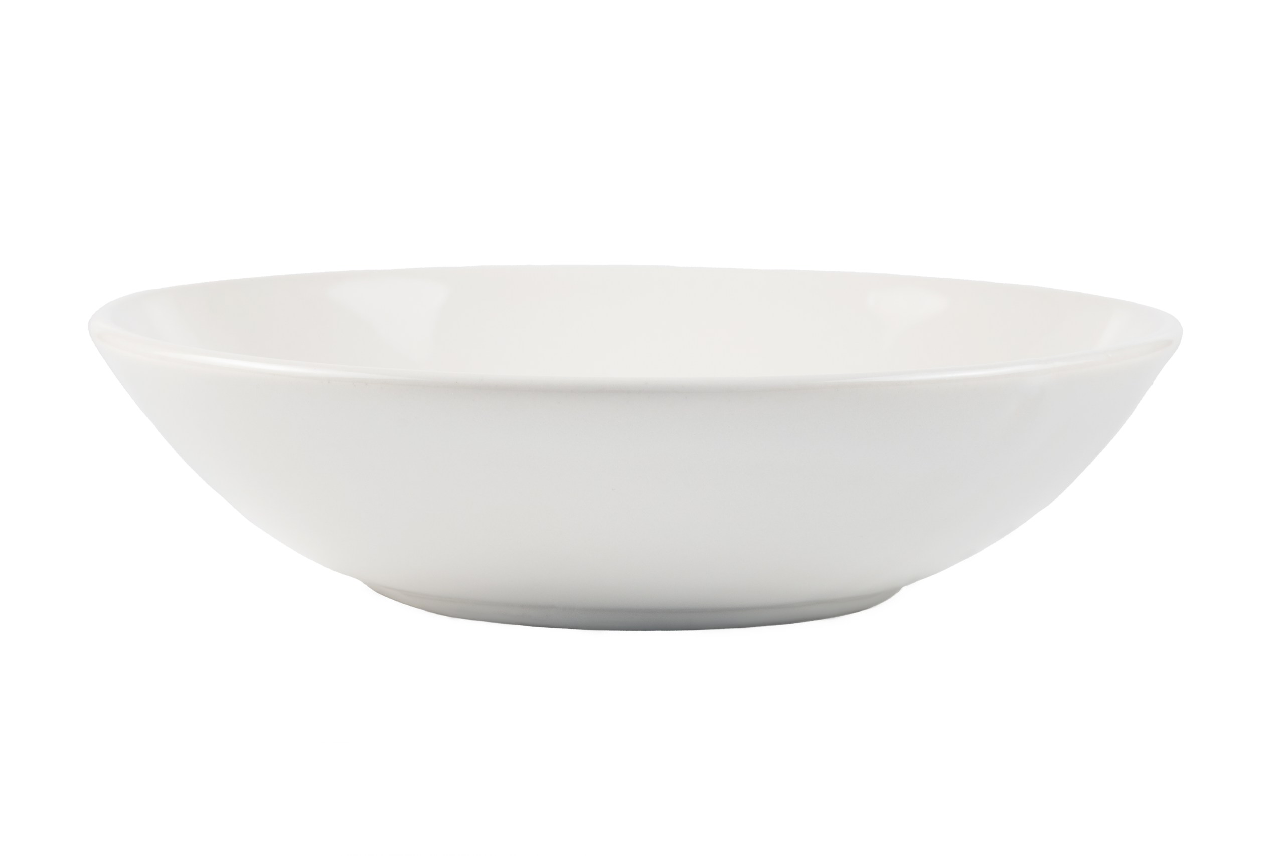 Тарелка глубокая 20 см Премиум Белый глянец (2)