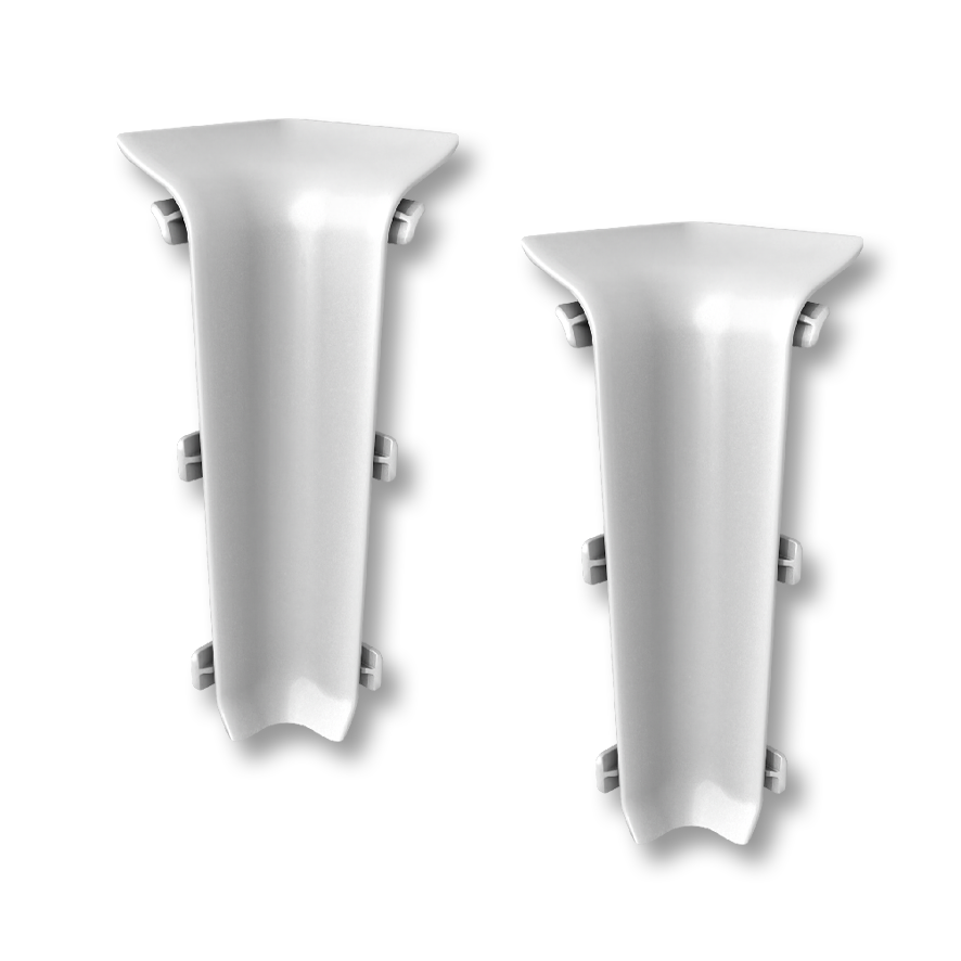 Внутренний угол Лексида 80мм - 001 Белый