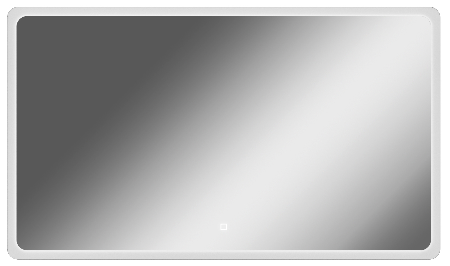 Зеркало Дрим 120 алюм. (Dream) с подсветкой Sansa