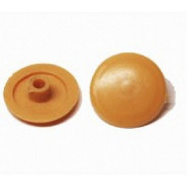 Заглушка декоративная 14 мм бук (30 шт) - пакет Tech-Krep108886