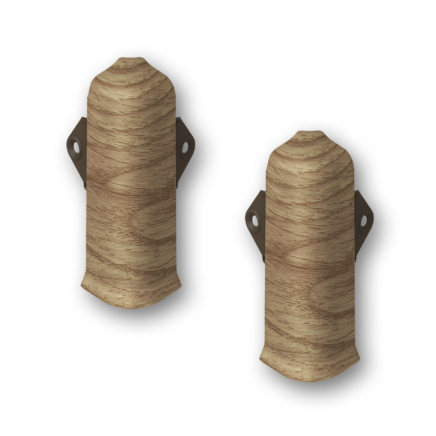 Наружный угол Лексида 80мм - 228 Дуб классик