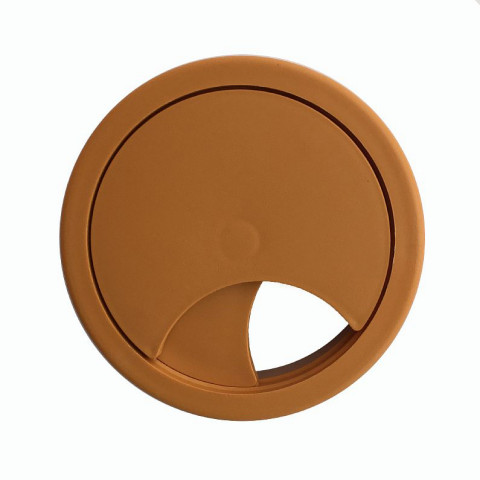 Розетка для компьютерного стола бежевая