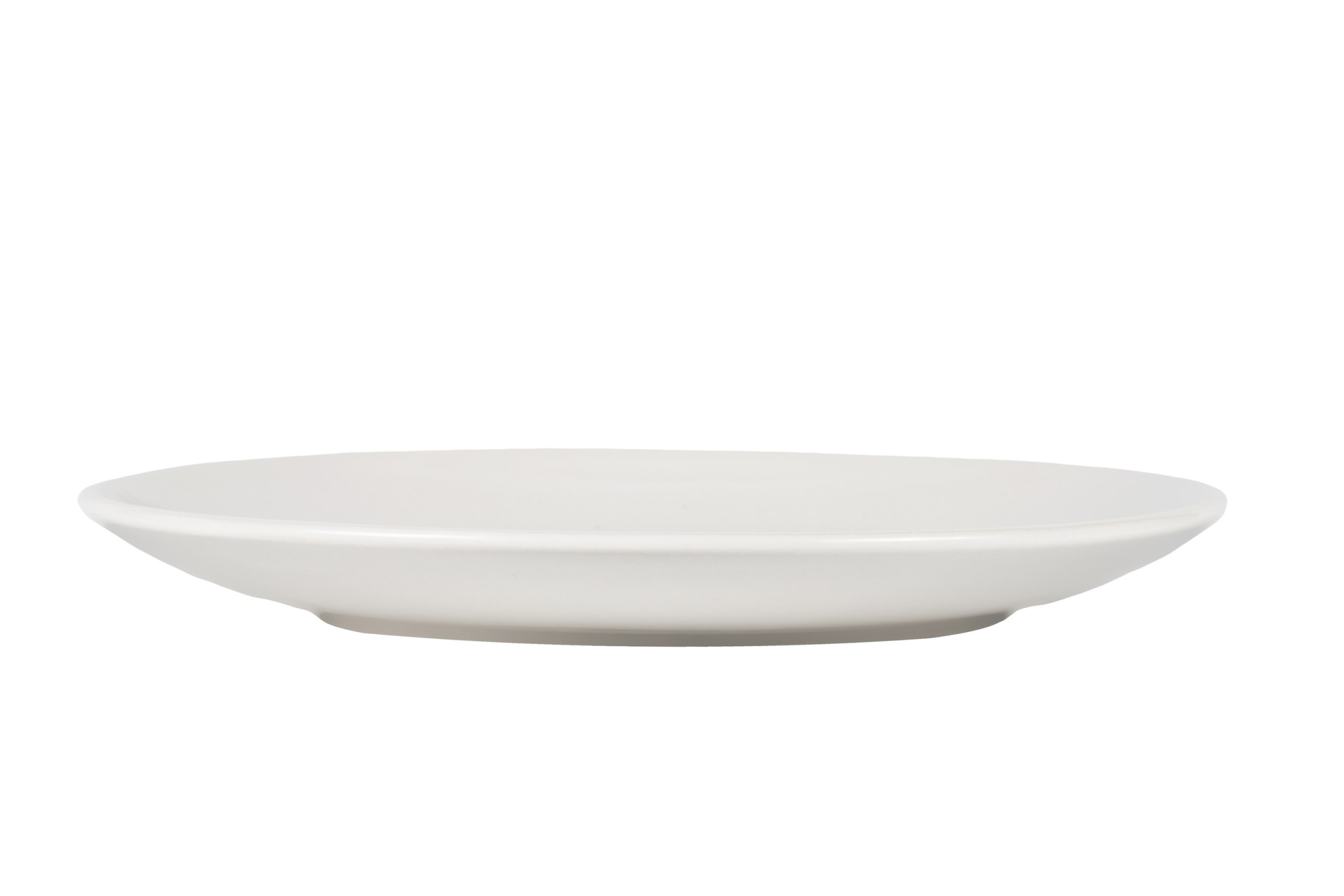 Тарелка плоская 21 см Премиум Белый глянец 2